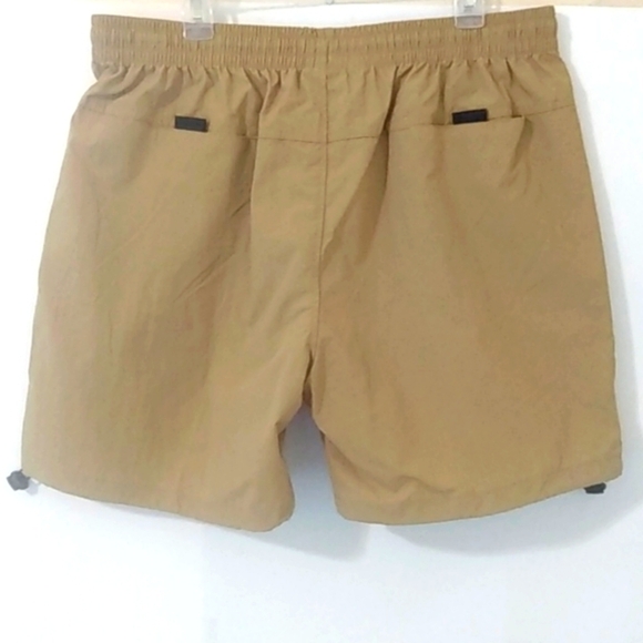 ORIGINAL DELUXE SUPPLY BIG & TALL TAN BLACK SWIM TRUNKS BOARDSHORTS SIZE 3XL NWT - Picture 6 of 9